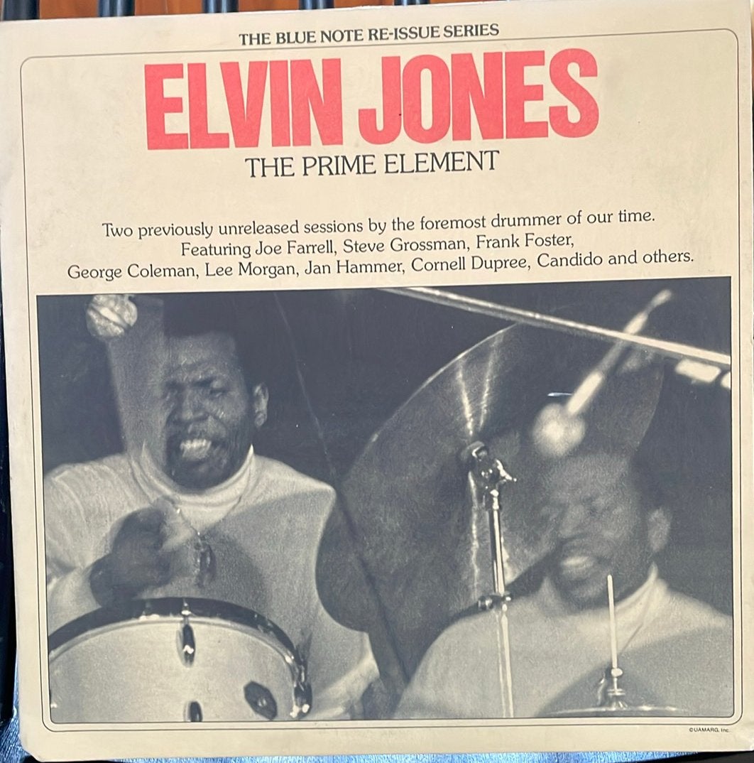 Elvin Jones - The  prime element- 2 LP, LP, Gebruikt, Ophalen of Verzenden, Dubbel-LP