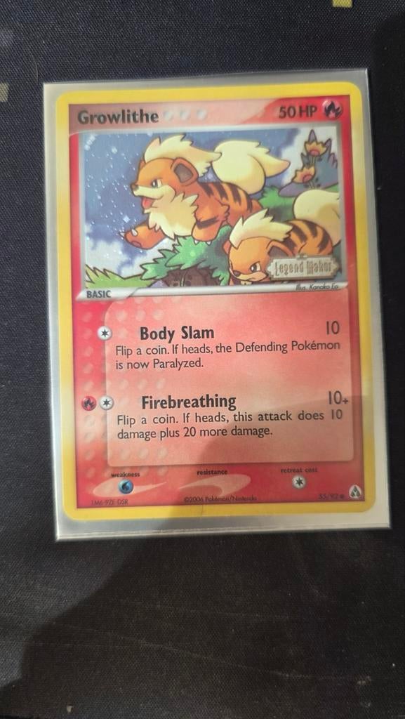 Growlithe 55/92, Ophalen of Verzenden, Zo goed als nieuw