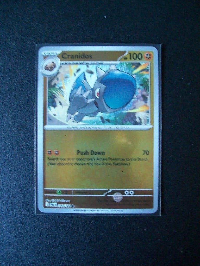 4499. Nieuwe Pokemon Kaart Holofoil CRANIDOS HP100 (044/084), Verzenden, Nieuw, Losse kaart, Foil