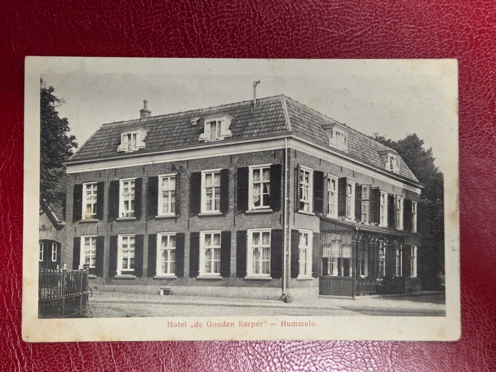 Hummelo bij Doetinchem Hotel de Gouden Karper, Ophalen of Verzenden, Voor 1920, Gelderland