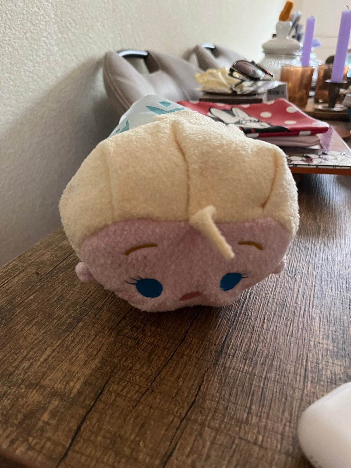 Disney Elsa Tsum tsum knuffel, Disney, Overige typen, Ophalen of Verzenden, Klein (minder dan 20 cm)
