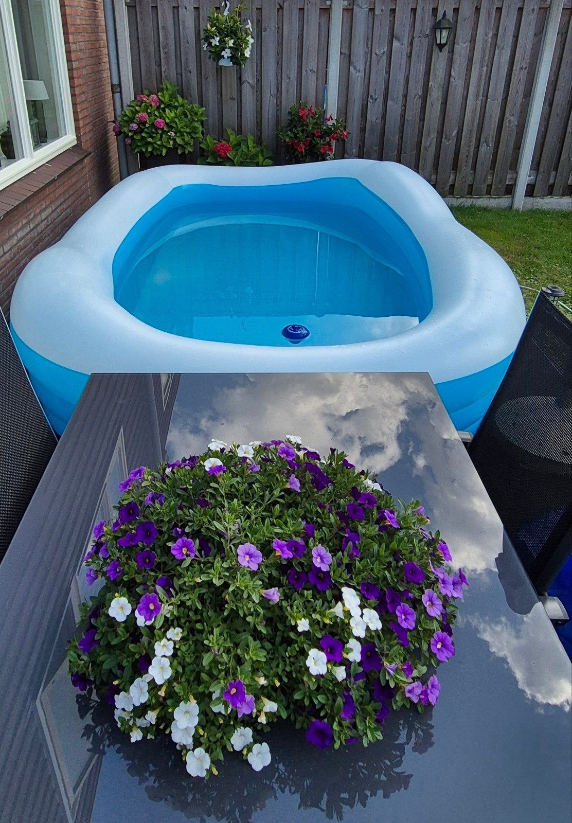 Bestway familiezwembad 305x183x56, Ophalen, Gebruikt