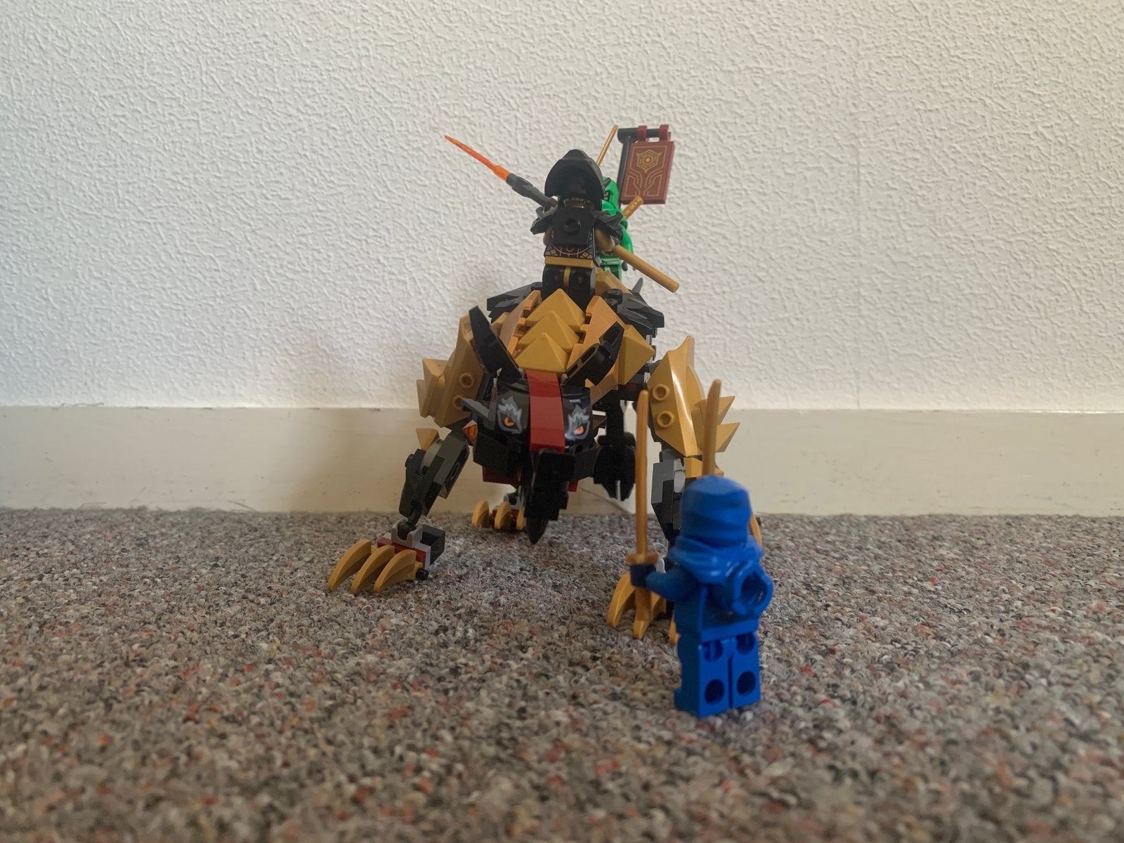 LEGO Ninjago imperium drakenjagerhond 71790, Compleet, Lego, Ophalen of Verzenden, Zo goed als nieuw