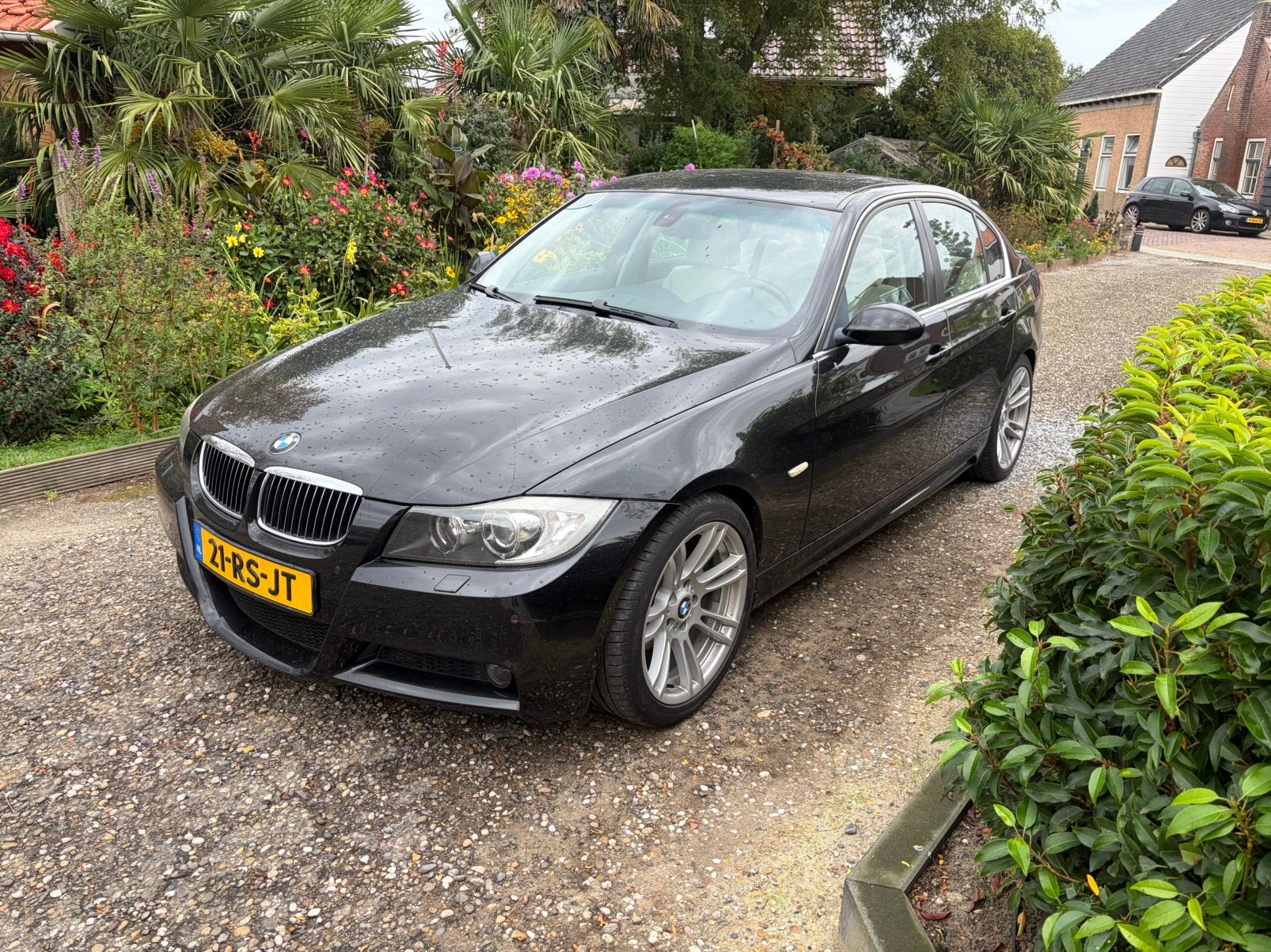 BMW 3-Serie 2.5 I 325 2005 Zwart, Auto's, 745 kg, Achterwielaandrijving, Beige, 2497 cc