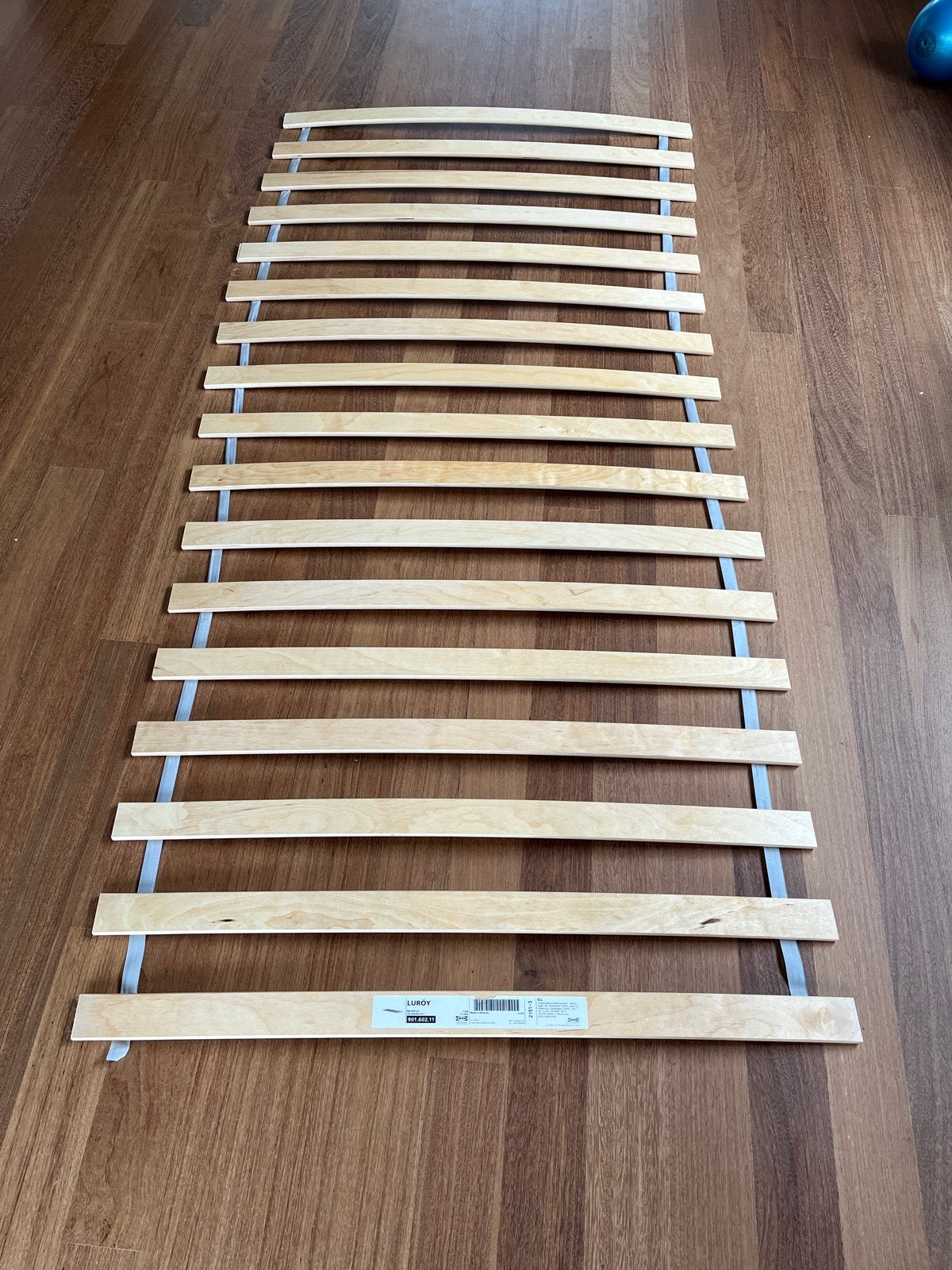 IKEA LURÖY Lattenbodem 90x200 cm, Ophalen, 90 cm, Eenpersoons, Zo goed als nieuw