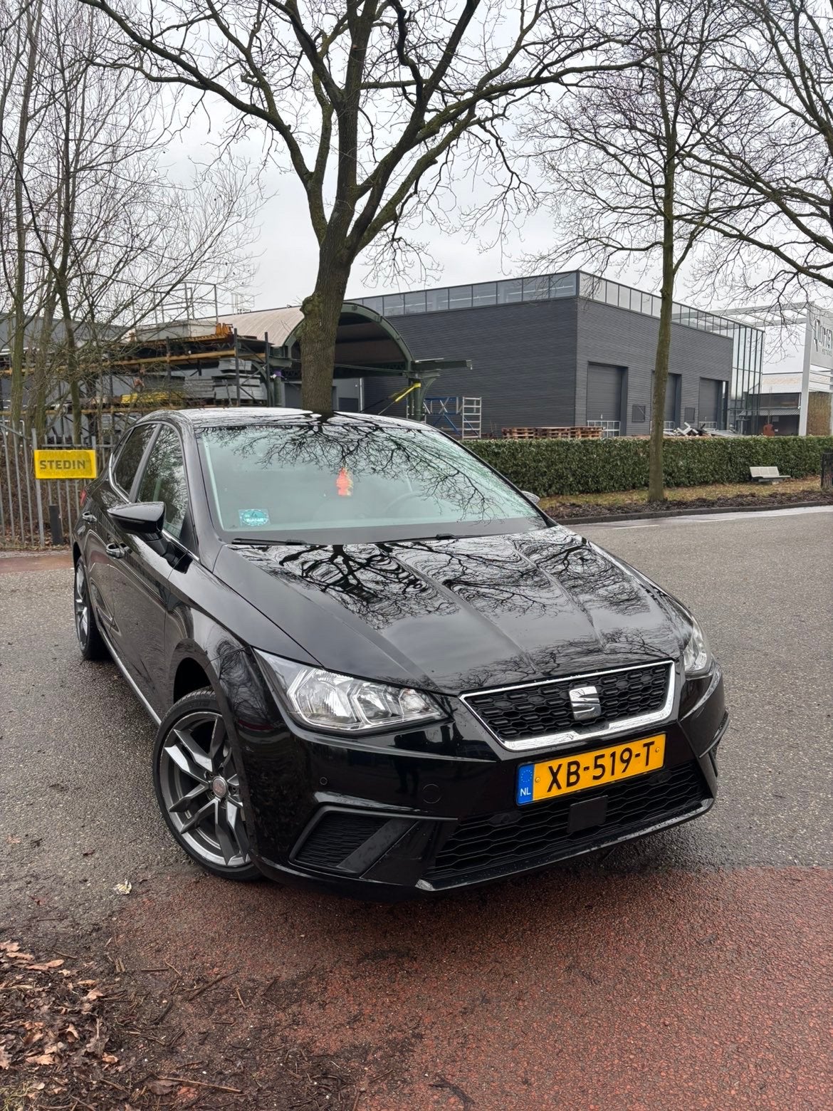 Seat Ibiza Keyless entry 1.0 Ecotsi 95pk 2018 Zwart, Voorwielaandrijving, 40 €/maand, 95 pk, Origineel Nederlands