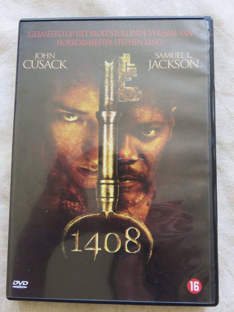 Dvd 1408 Stephen King, Cd's en Dvd's, Vanaf 16 jaar, Ophalen of Verzenden, Zo goed als nieuw, Overige genres