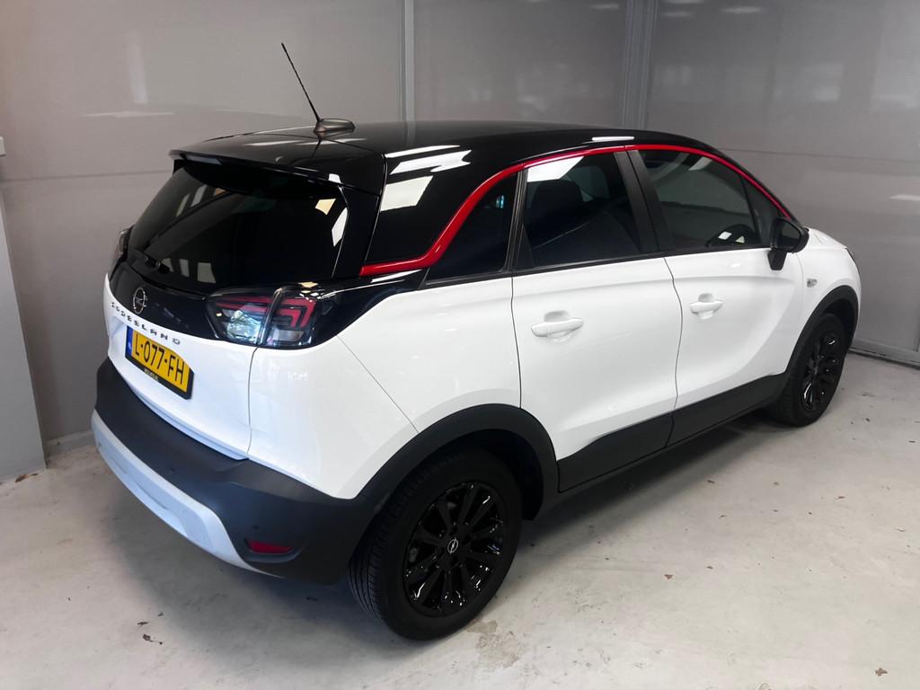 Opel Crossland 1.2 Turbo GS Line | CAMERA | NAVI | LED | CAR, Gebruikt, 1199 cc, Leder en Stof, Wit