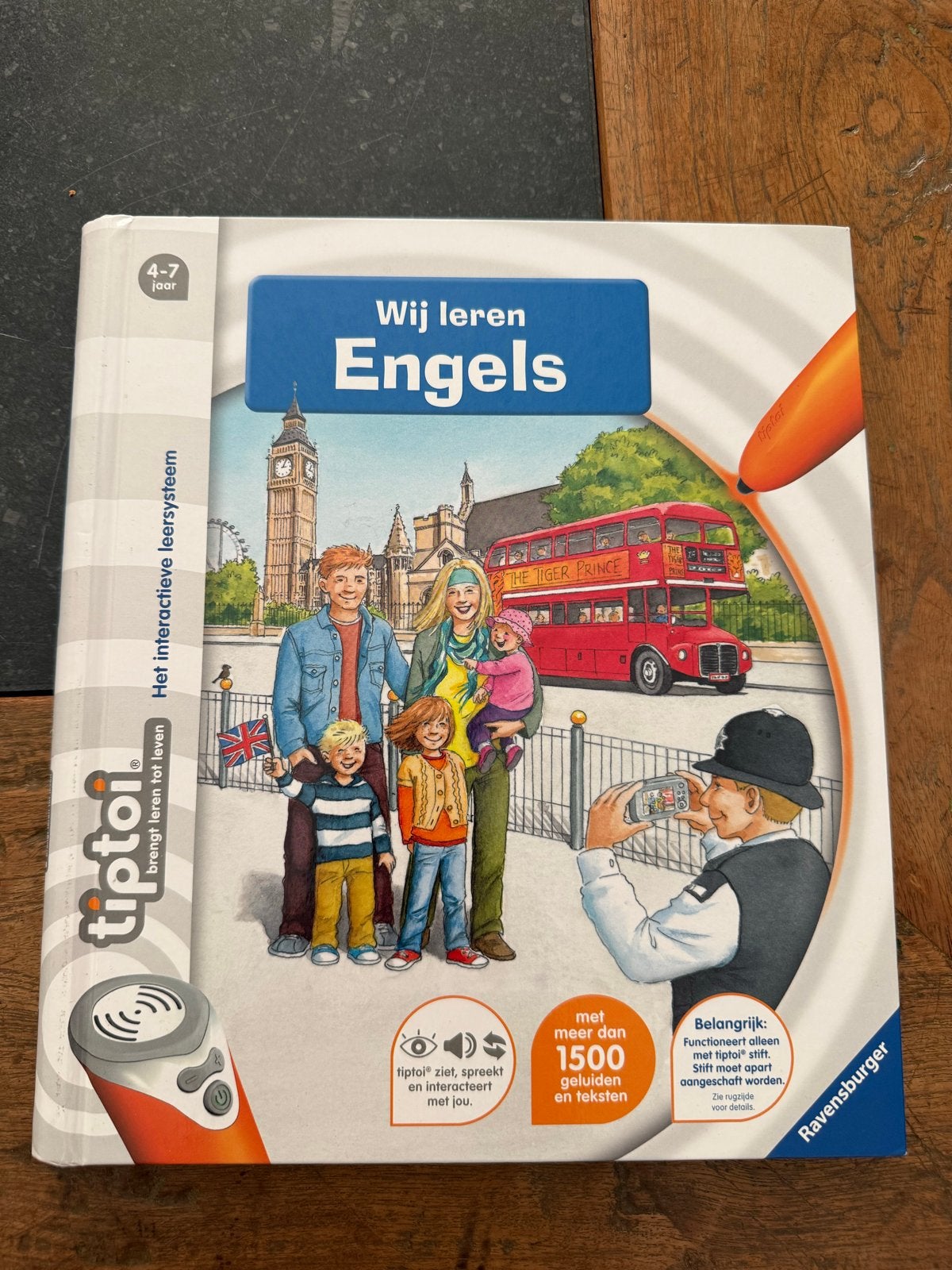Tiptoi Wij Leren Engels 4-7 jaar - Interactief Leersysteem, Kinderen en Baby's, Speelgoed | Educatief en Creatief, Ophalen of Verzenden