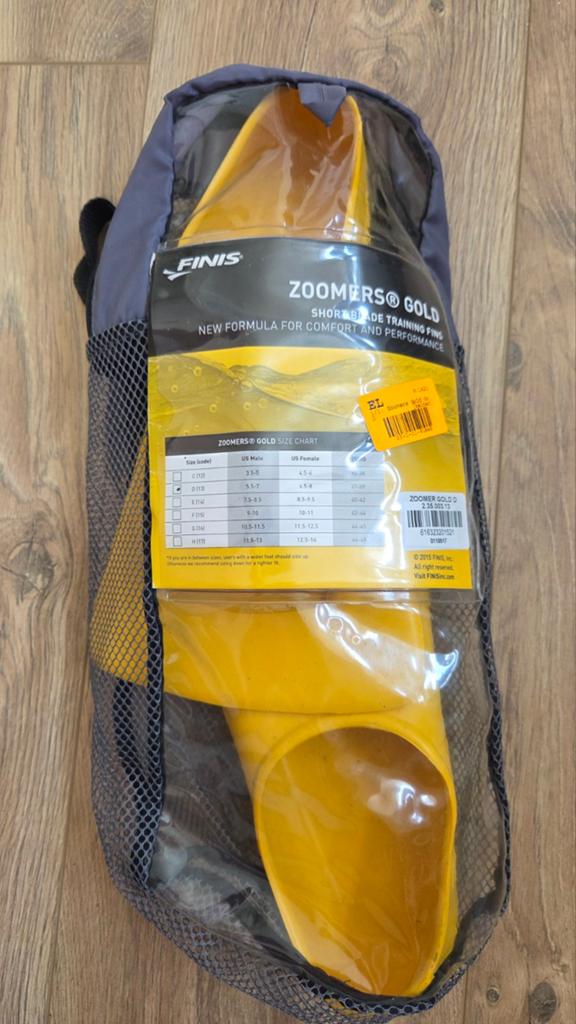 Finis Zoomers Gold zwemvliezen - Nieuw maat 37-39, Watersport en Boten, Ophalen of Verzenden, Nieuw, Zwem- of Duikvliezen