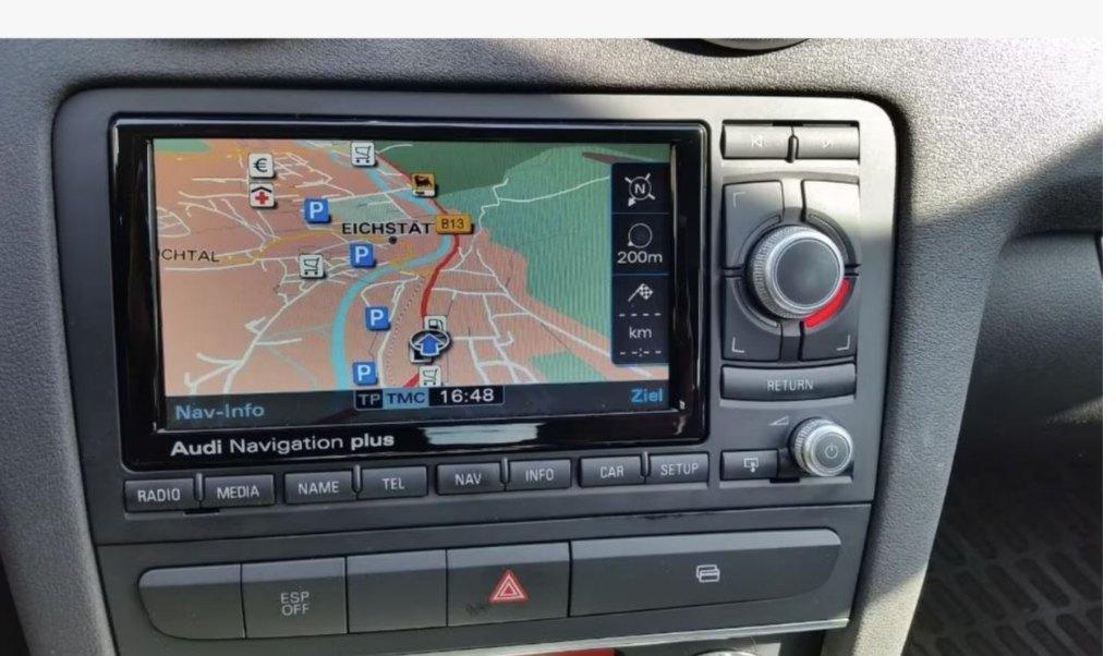 Audi Seat Lamborghini RNS-E, MMI 2G, MMI 3G navi Europa, Verzenden, Zo goed als nieuw, Heel Europa, Landkaarten