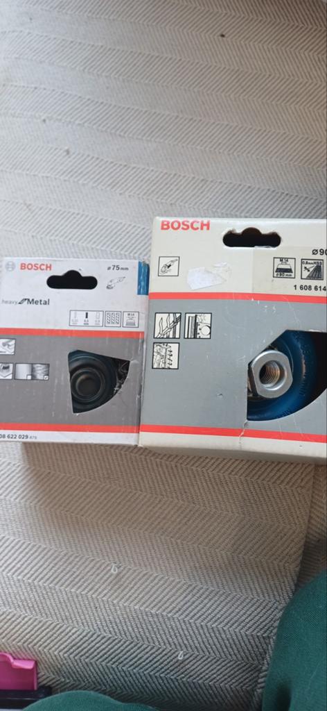 Bosch Komborstels voor haakse slijper (diverse maten), Ophalen of Verzenden, Nieuw