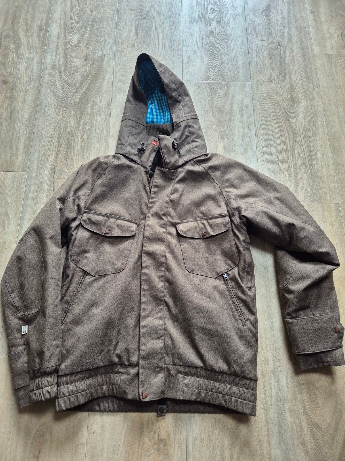 Quiksilver ski/snowboard jas maat L, Ophalen, Zo goed als nieuw, Jack