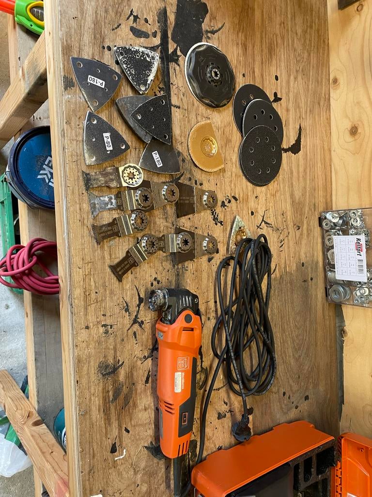 Fein Multimaster FMM 350 QSL met accessoires en koffer, Ophalen, Gebruikt