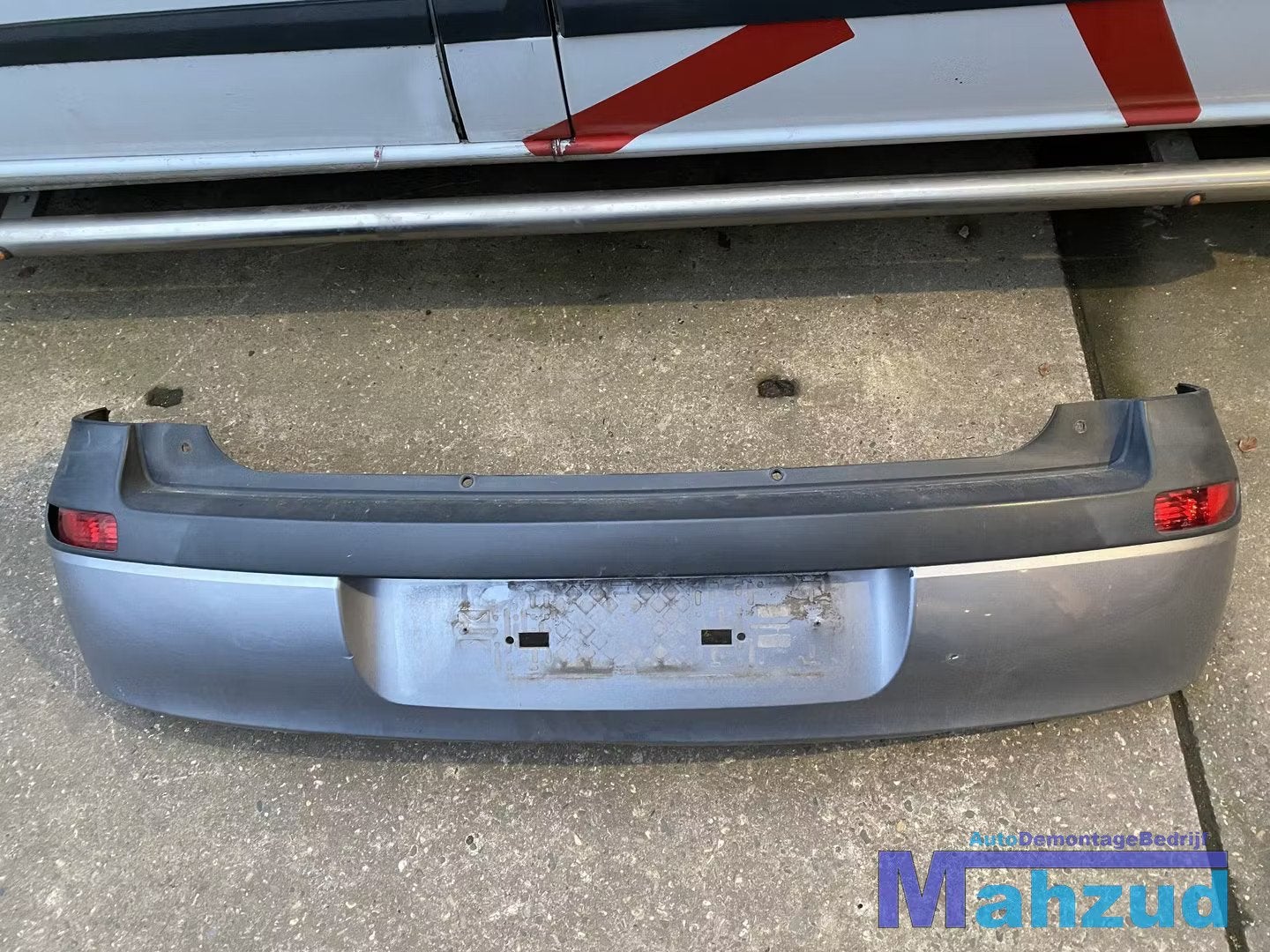 OPEL CORSA C Grijs Z163 Achterbumper 5 deurs, Auto-onderdelen, Gebruikt, Opel Automobile GmbH, Ophalen of Verzenden, Kontakt@opel-infoservice.de