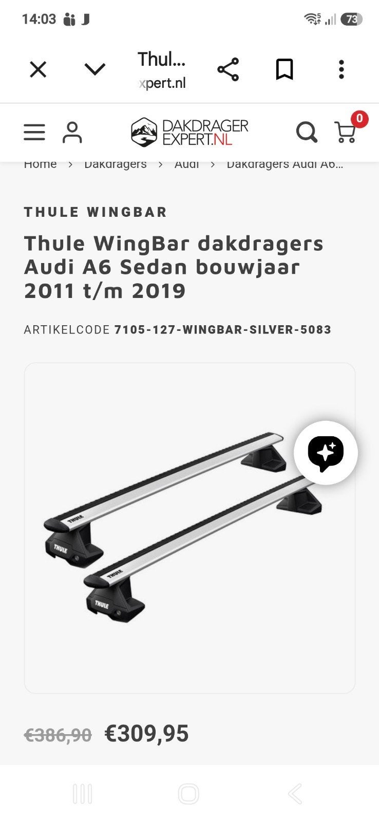 Thule dakdragers, Ophalen