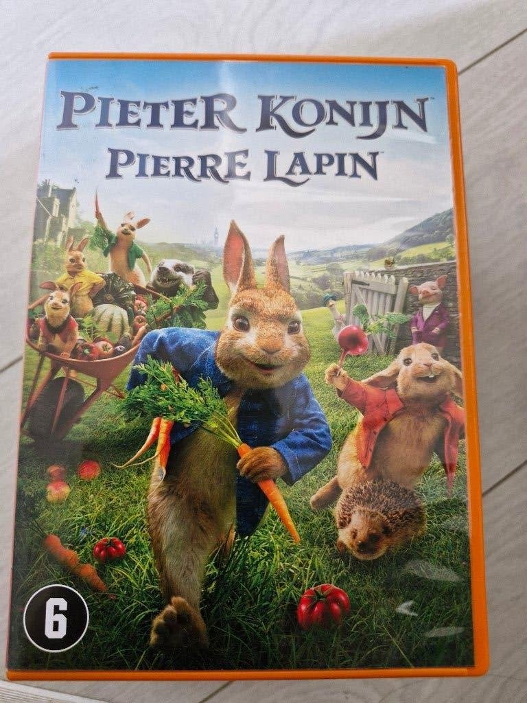 Dvd Pieter konijn, Cd's en Dvd's, Gebruikt, Ophalen of Verzenden, Dieren, Vanaf 6 jaar