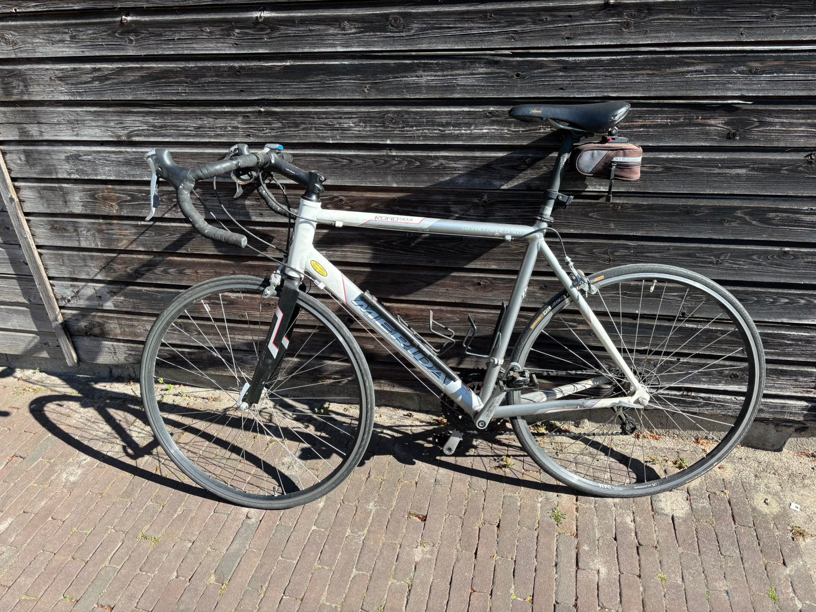 Merida road 903 racefiets XL 60-62 frame, 28 inch, Velgrem, Zo goed als nieuw, 61 tot 65 cm
