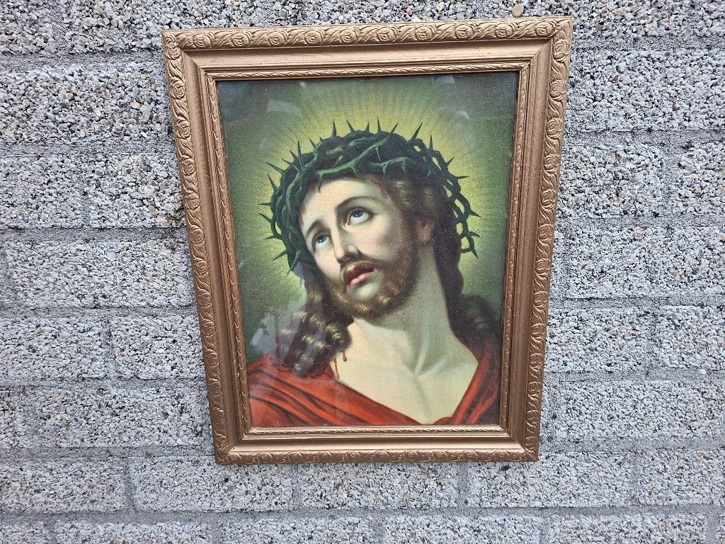 antiek portret van Christus, Ophalen