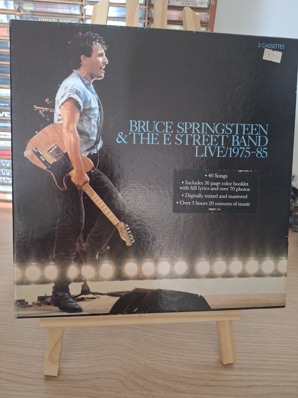 Bruce Springsteen & The E Street Band Live/1975-85 Cassette, Ophalen of Verzenden, Zo goed als nieuw, 2 t/m 25 bandjes