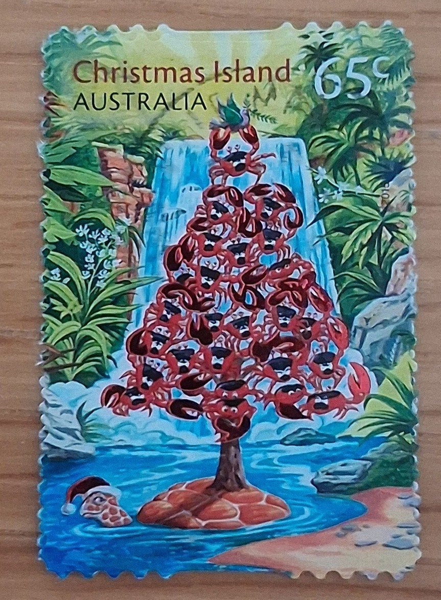 AUSTRALIË: CHR.ISL MICHEL 816 met glans, Ophalen of Verzenden