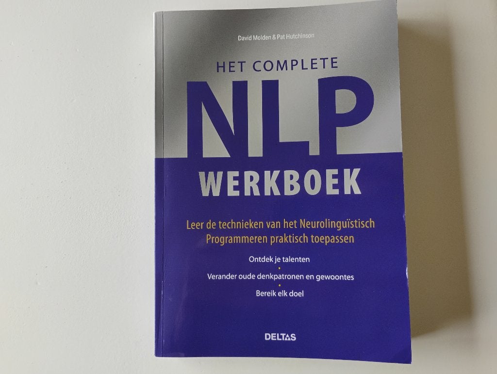 Het complete NLP werkboek Molden & Hutchinson, Boeken, Ophalen of Verzenden, Zo goed als nieuw