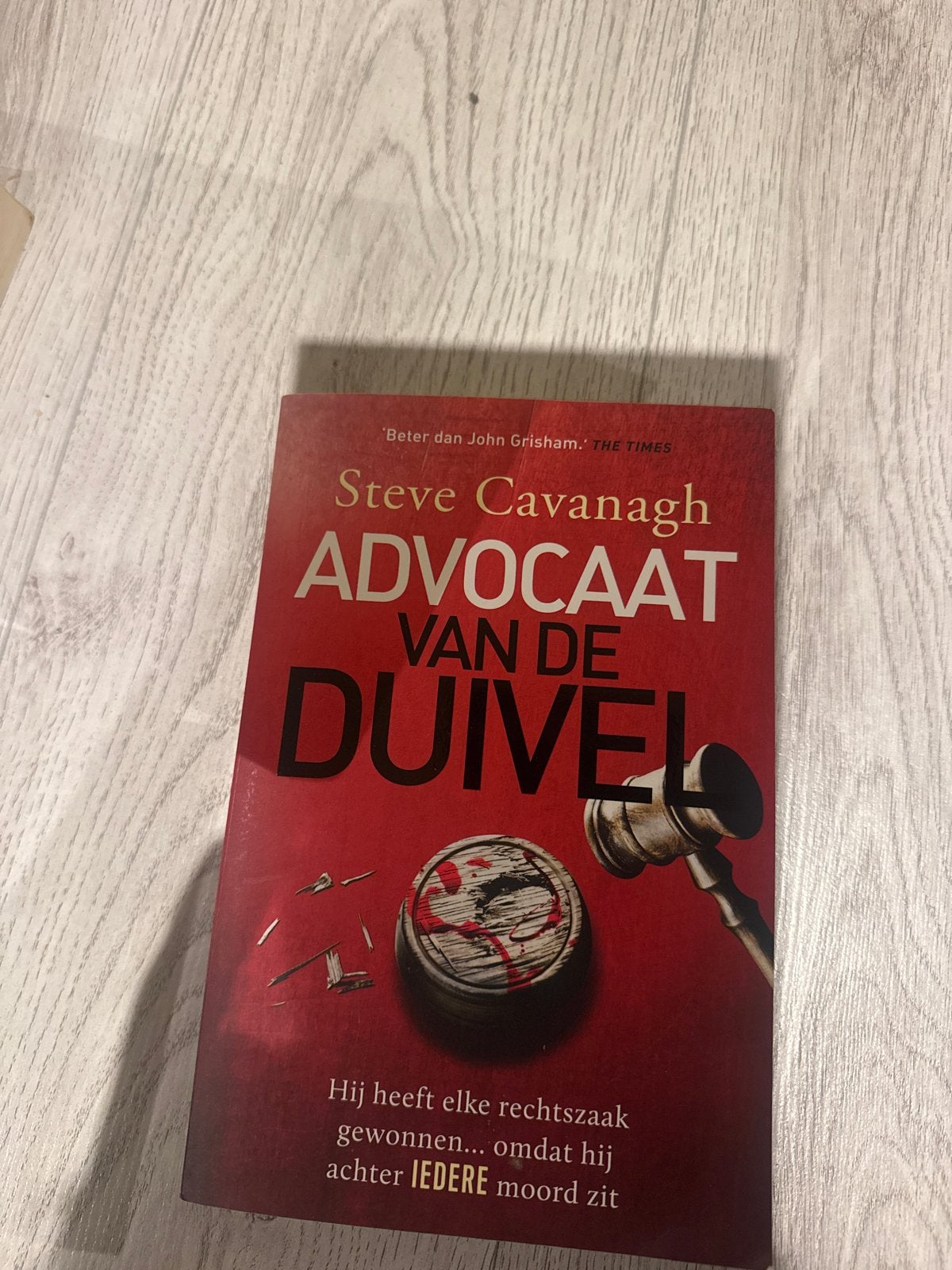 Advocaat van de Duivel - Steve Cavanagh (Thriller), Ophalen of Verzenden, Zo goed als nieuw, Wereld overig