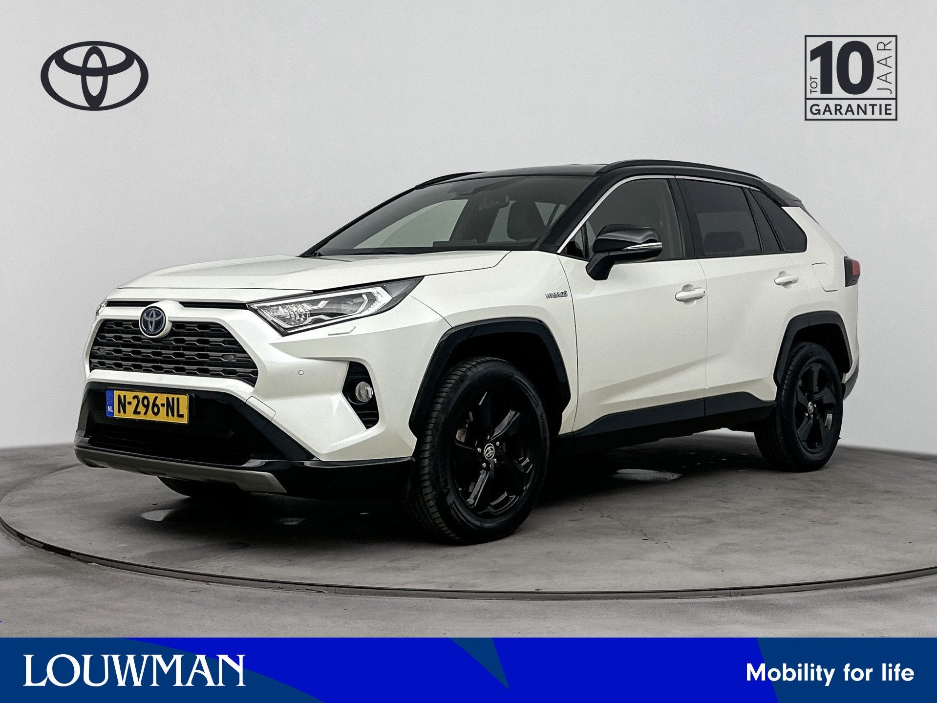 Toyota RAV4 2.5 Hybrid Business | Navi | Stoel-/Stuurverwarm, 12 maanden, Gebruikt, 4 cilinders, Leder en Stof