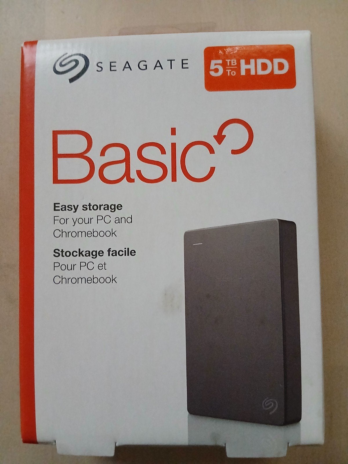Seagate basic portable drive 5TB nieuw, Ophalen of Verzenden, Nieuw, Laptop, USB
