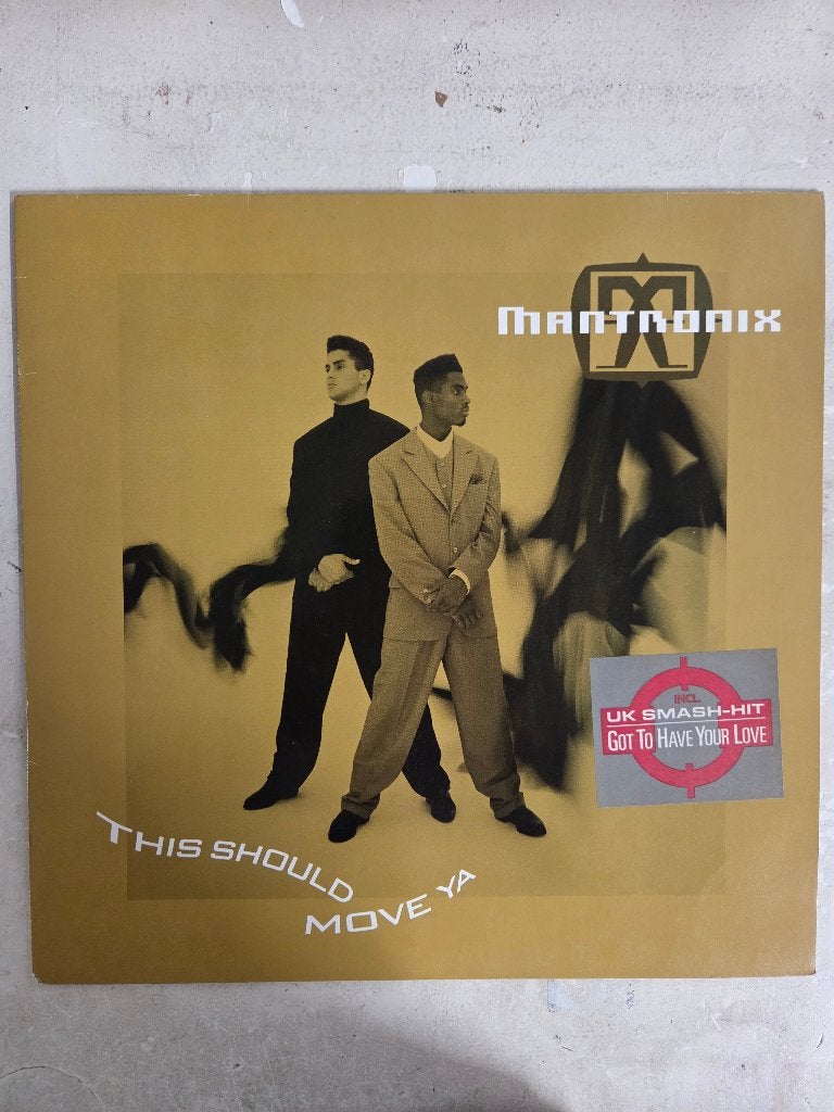 Hiphop/House lp MANTRONIX: THIS SHOULD MOVE YA, LP, Gebruikt, Ophalen of Verzenden, 12 inch