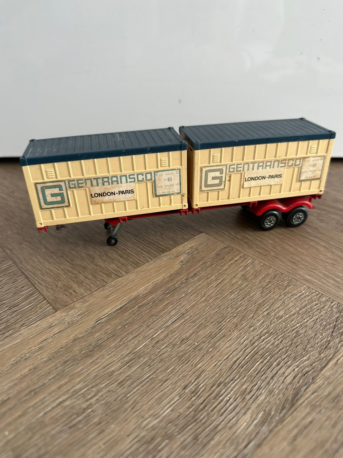 Matchbox Super Kings K-17 Scammell Crusader Container Truck, Ophalen of Verzenden, Gebruikt, Bus of Vrachtwagen