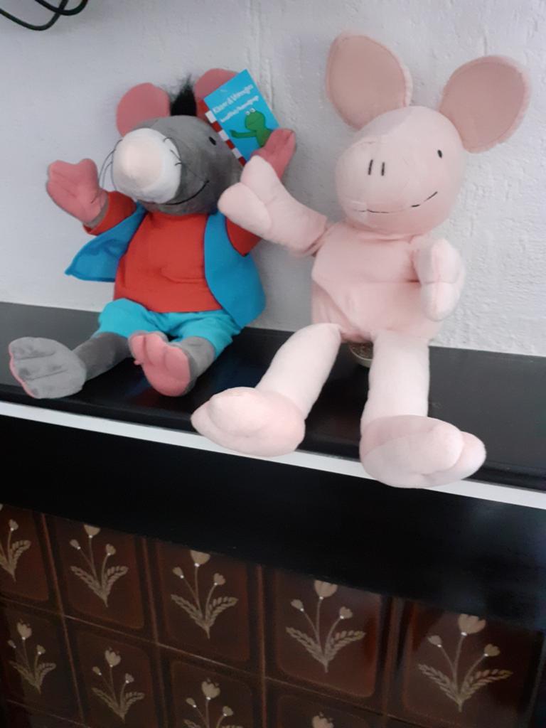 Max Velthuijs handpoppen poppenkastpoppen, Ophalen of Verzenden, Zo goed als nieuw, Pop