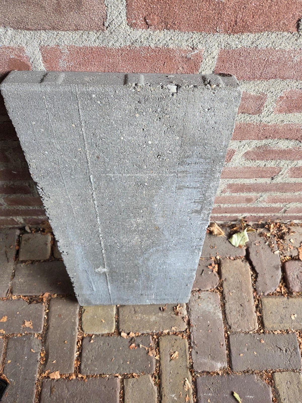 Betonnen terrastegel nieuw, Ophalen, Gebruikt, Minder dan 5 m², Beton