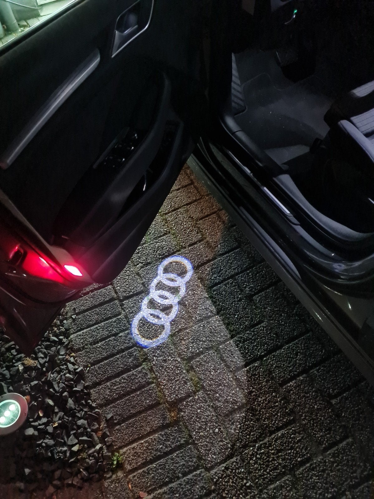 Audi logo led instapverlichting nieuw, Auto diversen, Auto-accessoires, Ophalen of Verzenden, Nieuw
