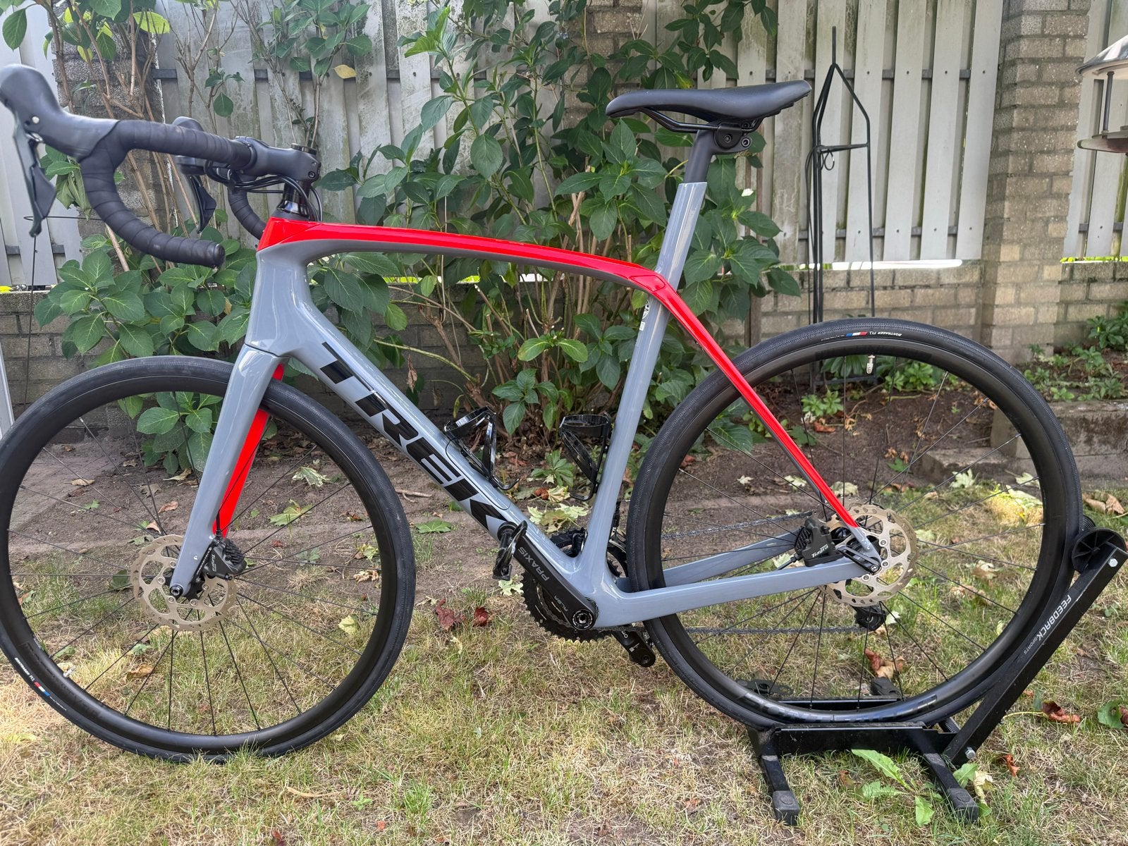 Trek racefiets domane sl4 met Shimano Tiagra en carbon frame, Gebruikt, Carbon, 57 tot 61 cm, Schijfrem