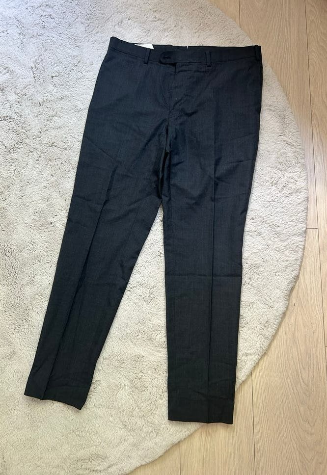 Suitsupply Lazio 100WO pantalon - Maat 54 - Binnenbeenlengte, Ophalen of Verzenden, Zo goed als nieuw, Maat 52/54 (L), Grijs