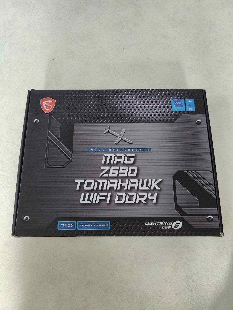 Z690 tomahawk DDR4 + 13700k + 32 gb cl16 3200mhz corsair ram, Computers en Software, Moederborden, Ophalen, LGA 1700, DDR4, Zo goed als nieuw