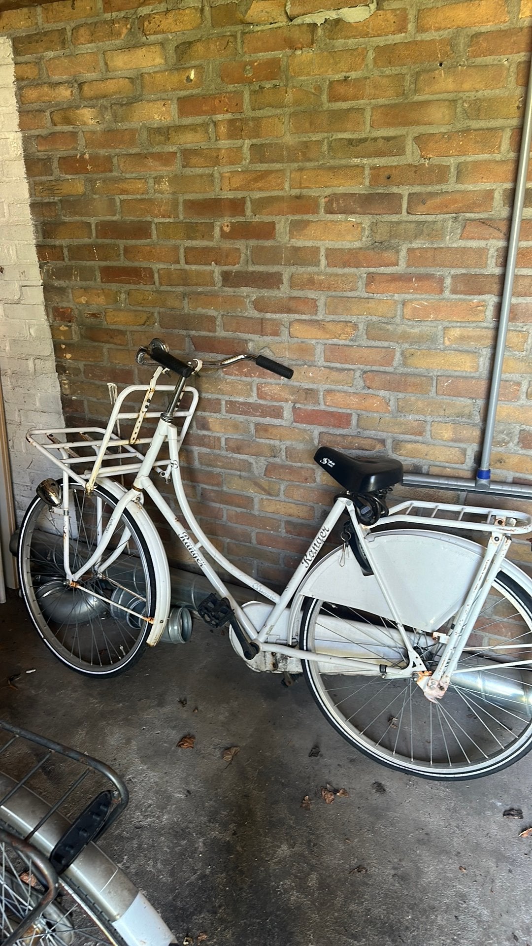 Omafiets, Ophalen, Gebruikt