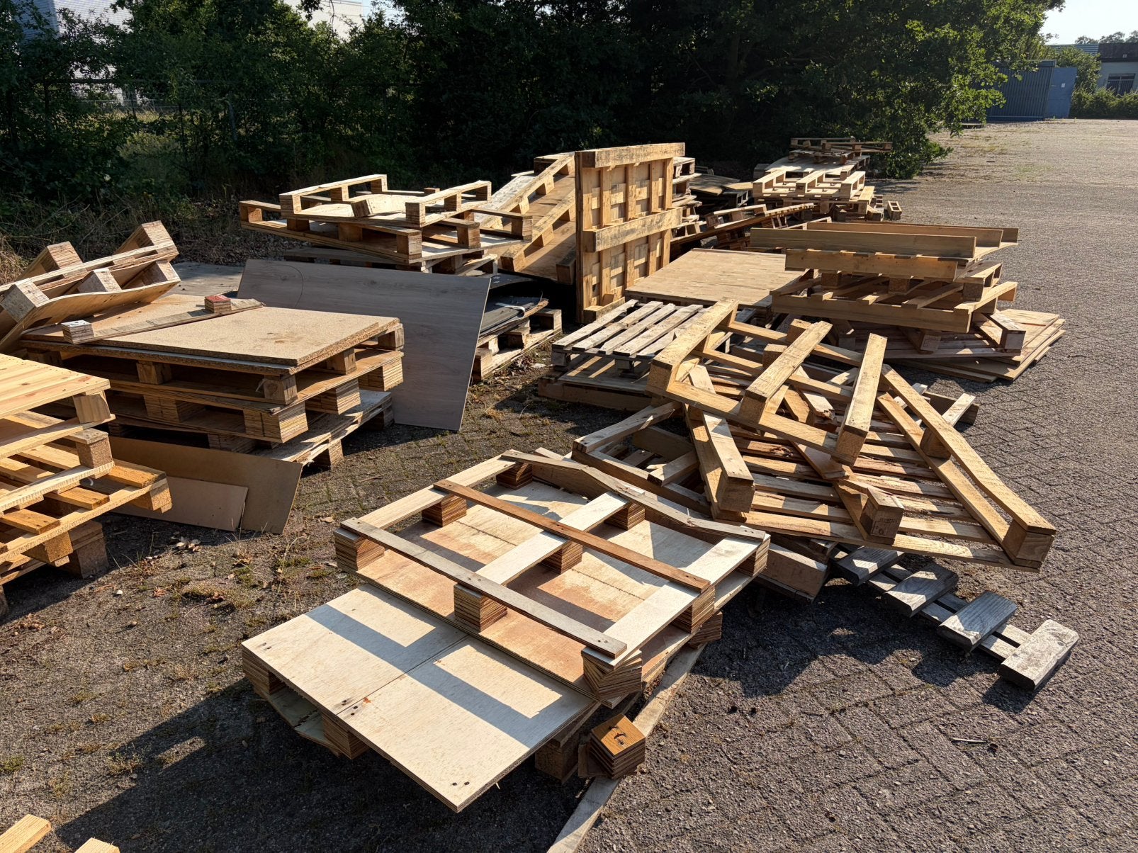 Pallets gratis af te halen, Doe-het-zelf en Verbouw, Hout en Planken, Ophalen, Zo goed als nieuw, 50 mm of meer, Pallet