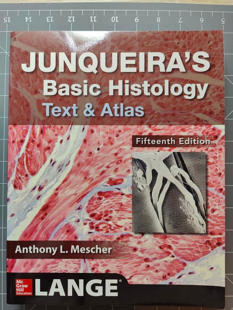 Junqueira's Basic Histology Text & Atlas - Geneeskunde, Boeken, Ophalen of Verzenden, Beta, Anthony L. Mescher, WO