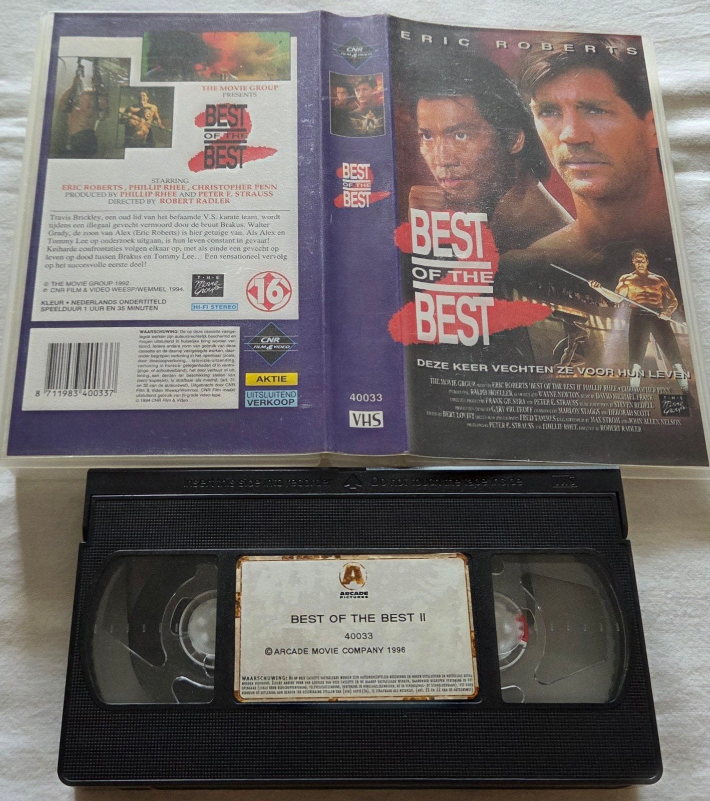 Best Of The Best 2 VHS Actie/Martial-Arts, Vanaf 16 jaar, Ophalen of Verzenden, Gebruikt, Actie en Avontuur