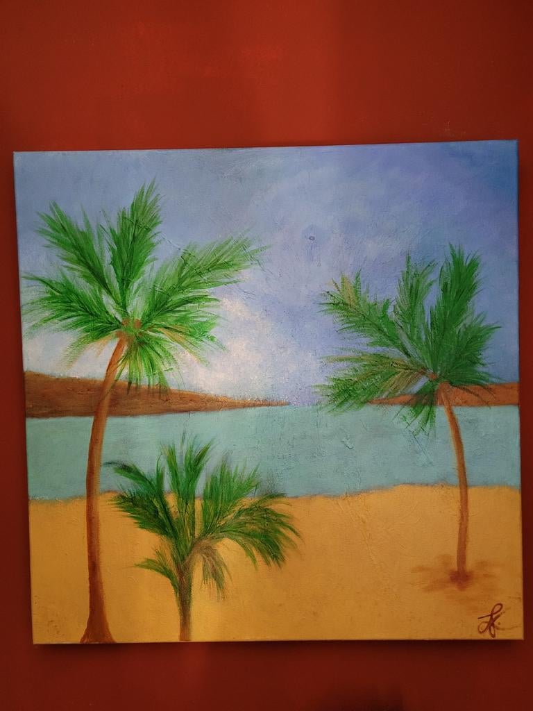 Schilderij " San Juan", Antiek en Kunst, Ophalen