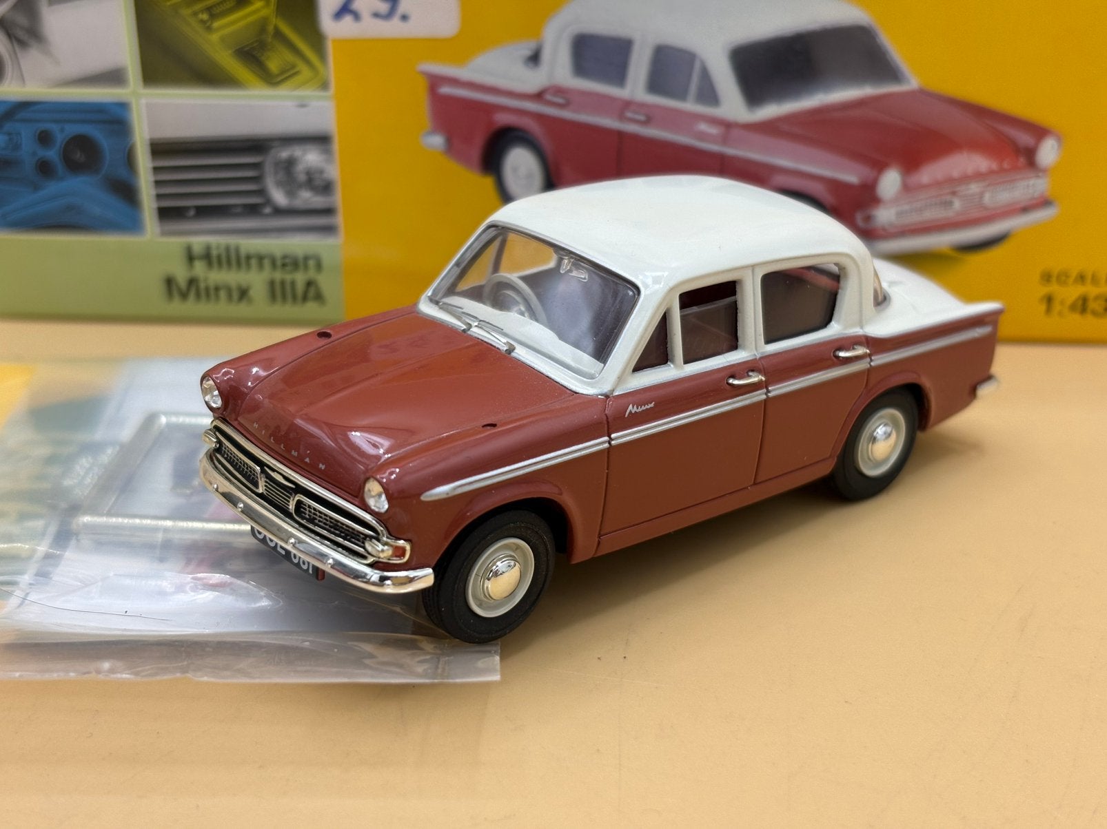 Hillman Minx IIIa 1/43 Vanguards, Verzenden, Zo goed als nieuw, Auto, Overige merken