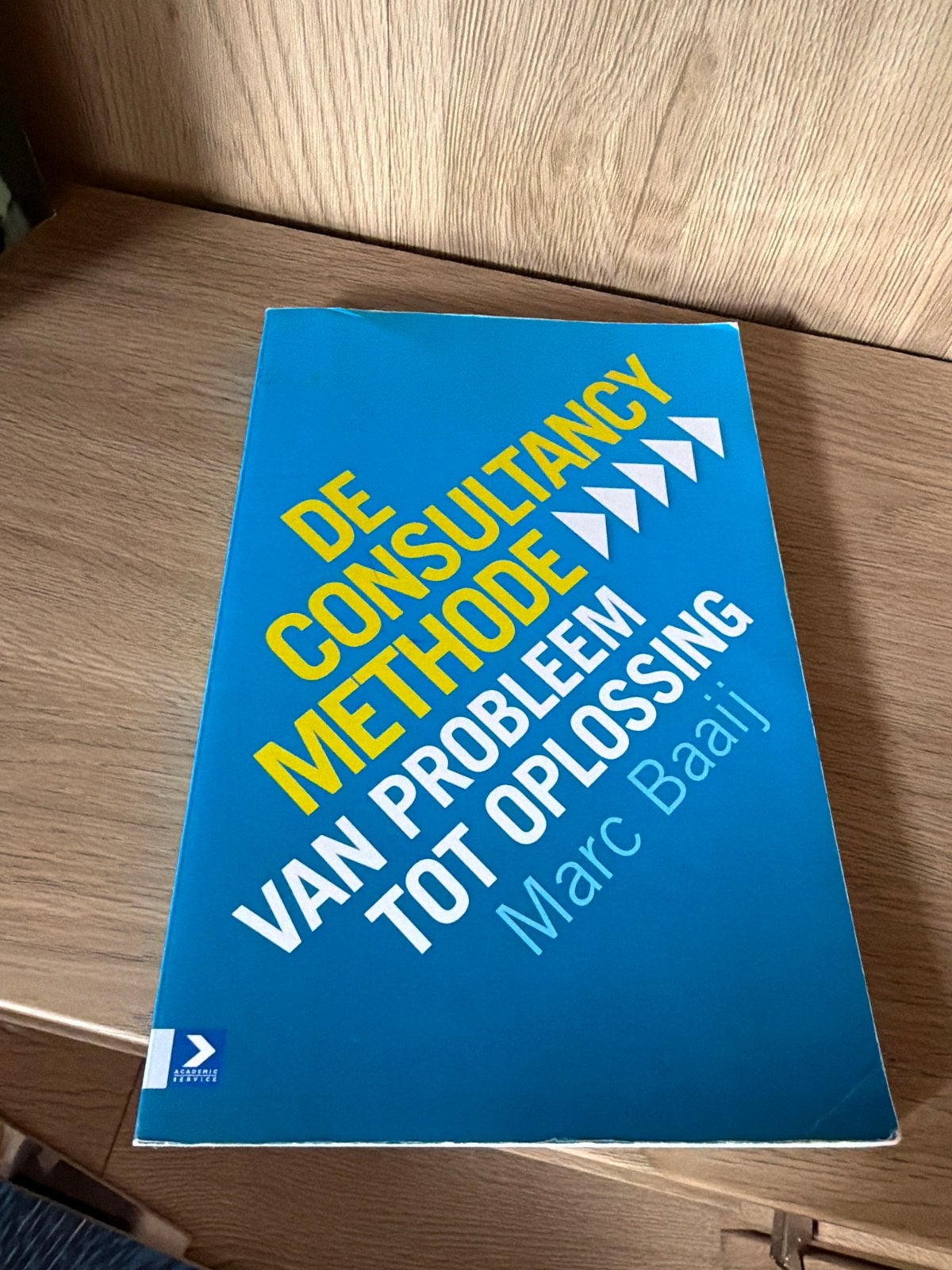De Consultancy Methode: Van Probleem tot Oplossing - Marc Ba, Ophalen of Verzenden, Zo goed als nieuw, Management