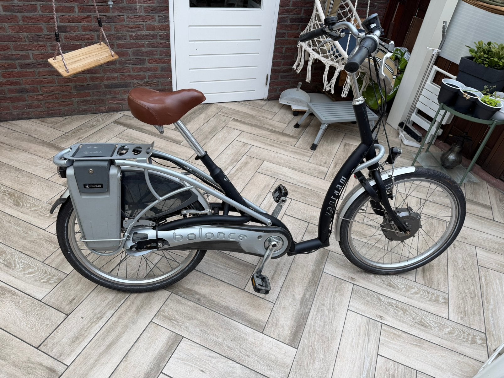 Electrische fiets raam balance met lage instap, 59 cm of meer, Ophalen, Gebruikt, Overige merken