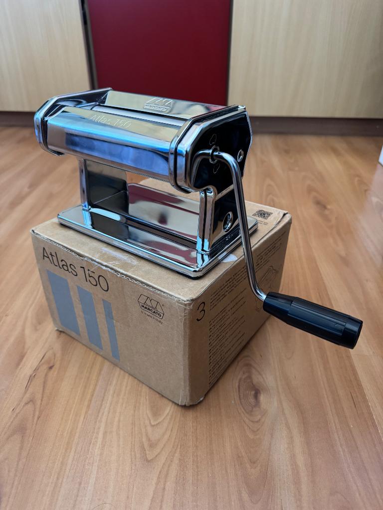 Mercato Atlas 150 Pastamachine, Huis en Inrichting, Keuken | Keukenbenodigdheden, Ophalen, Zilver, Zo goed als nieuw, Metaal