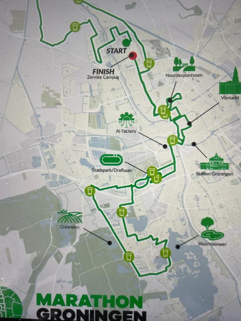 Startbewijs 1e marathon Groningen 31 mei, Eén persoon, Mei