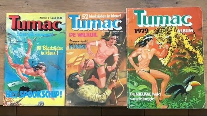 3 Tumac classics albums., Meerdere comics, Ophalen of Verzenden, Gelezen, Europa