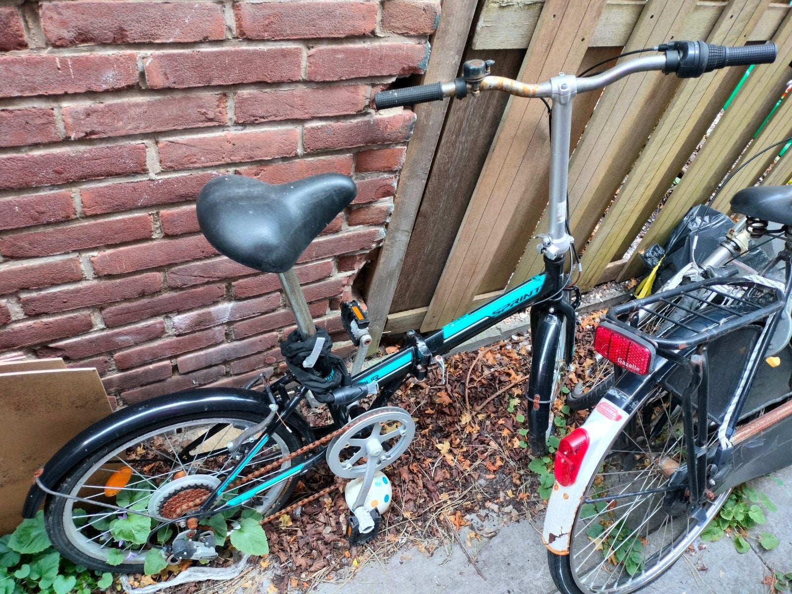 Twee vouwfietsen - opknappers, Fietsen en Brommers, Fietsen | Vouwfietsen, Ophalen, Gebruikt