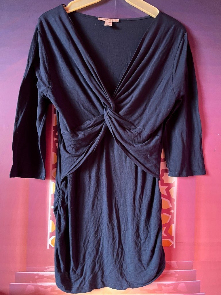 Blauwe tuniek 44 met mooie afwerking aan de voorkant 15,99€, Anna Field, Blauw, Maat 42/44 (L), Ophalen of Verzenden